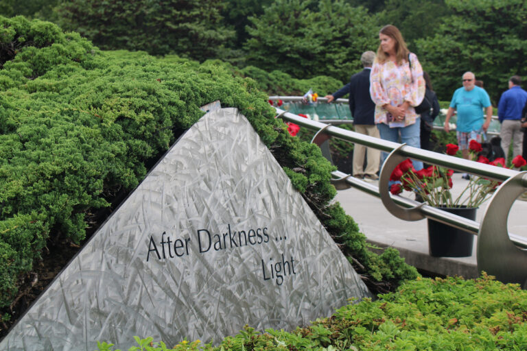 The Garden of Reflection 9/11 Memorial in Lower Makefield Township