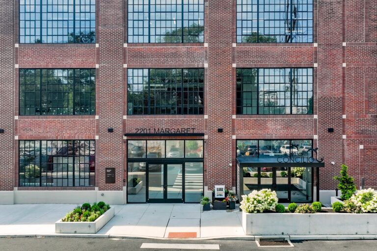 the front door of the Chocolate Factory Community Hub