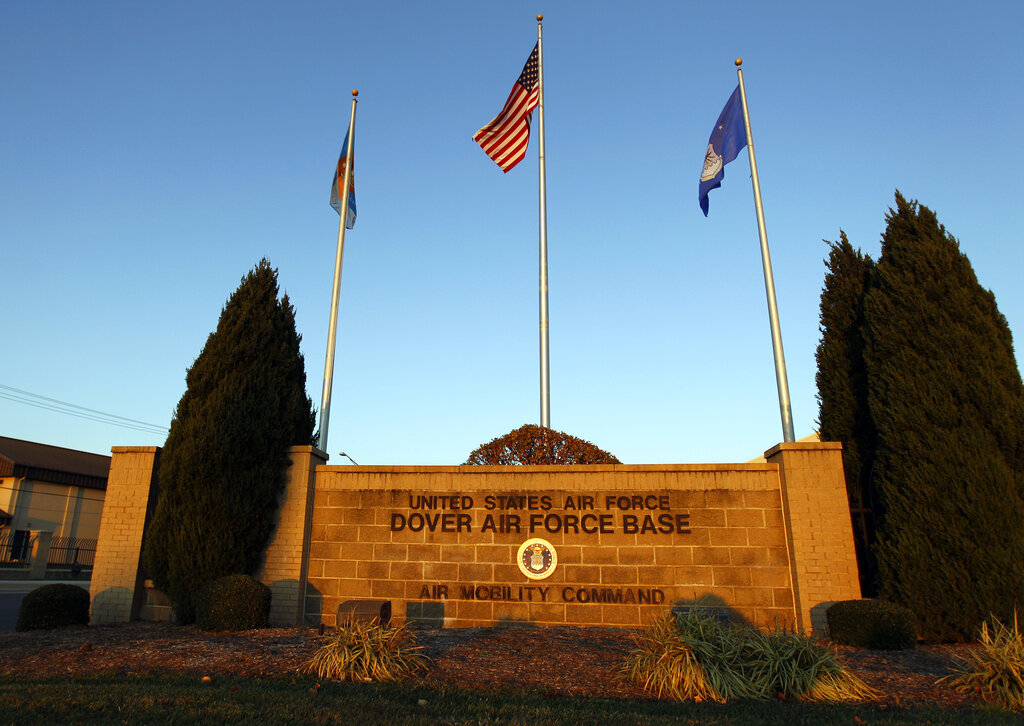 dover-air-force-base-gate Dover Air Force Base main gate