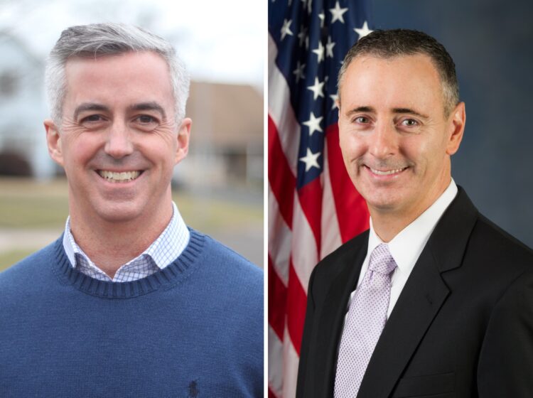 Side-by-side photos of Bob Harvie and Brian Fitzpatrick.