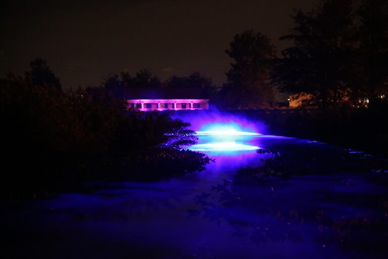 the river at night