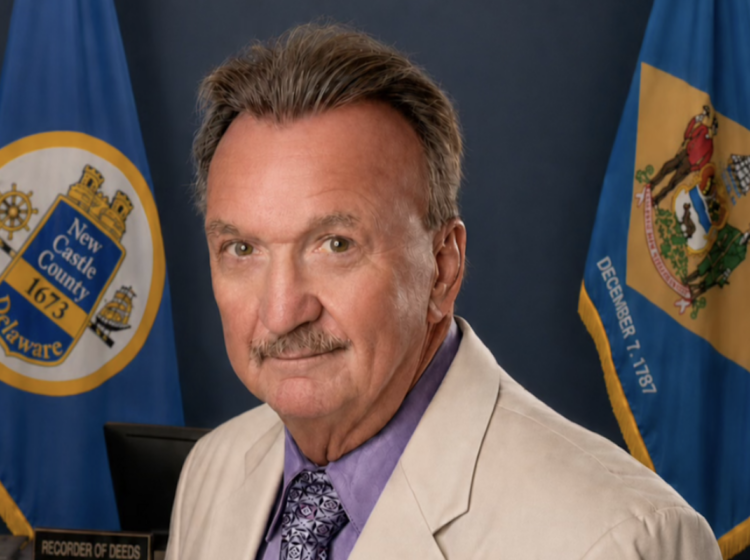 A portrait of Michael Kozikowski, New Castle County's recorder of deeds
