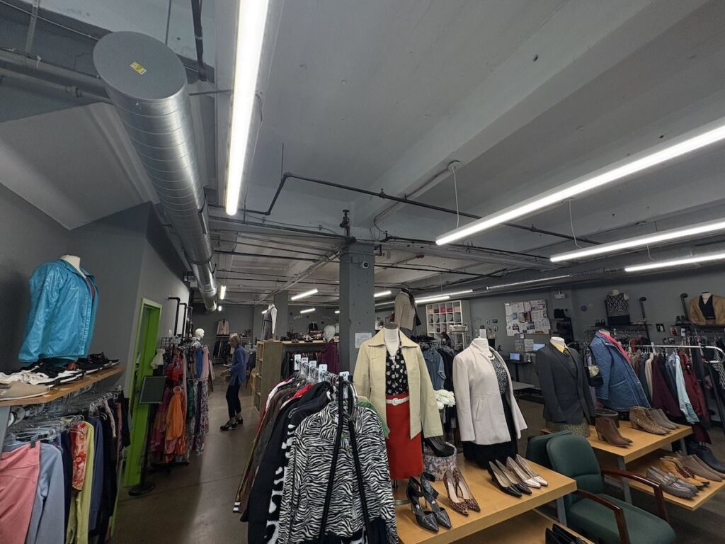 Wardrobe's interior