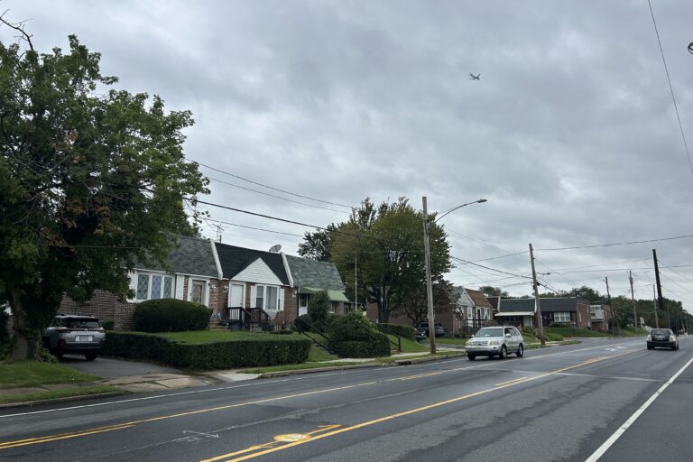 homes near the road