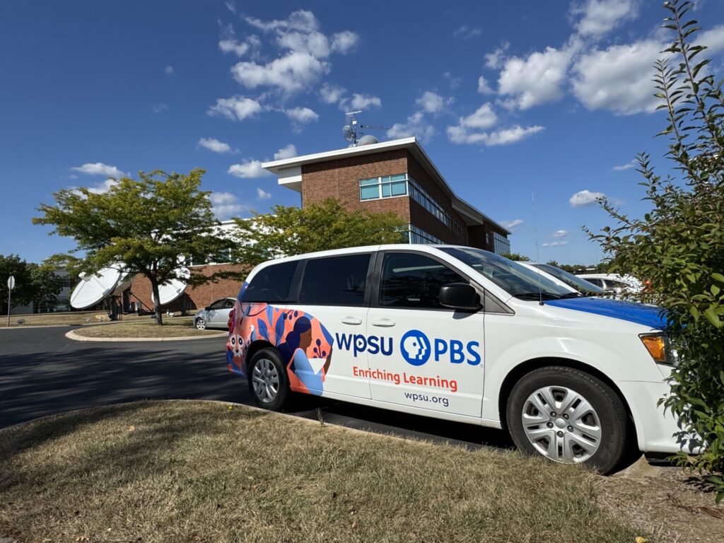 wpsu-van A WPSU van sits outside the station's headquarters