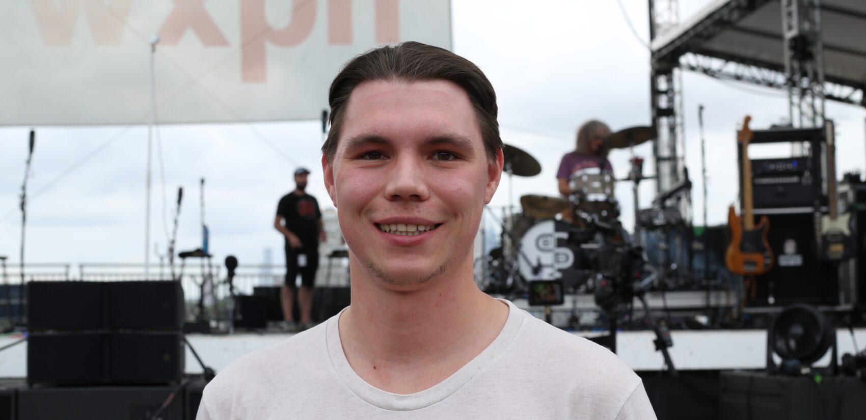 Rob Baidokas smiles