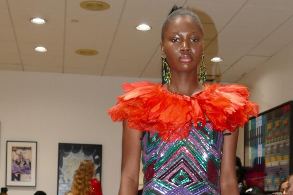 caribbean-film-festival-delaware-2025-jpg-1 a model walks down a runway