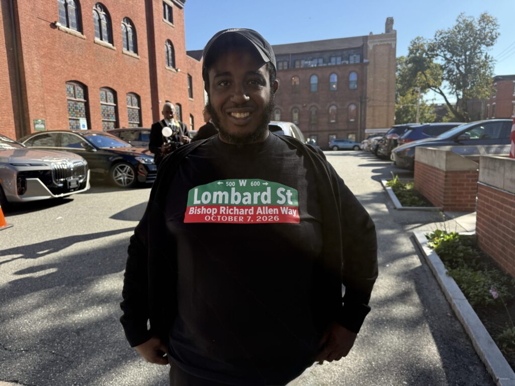 Earl Knight attends Wednesday's street renaming ceremony