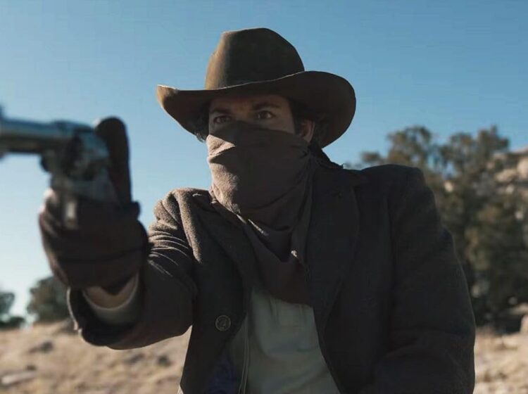 Still image from the film Angel and Badman