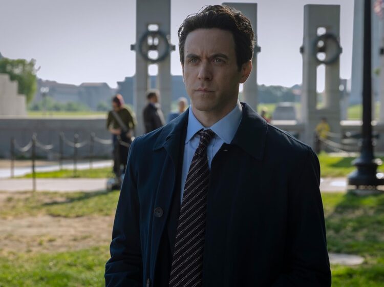 Ashley Zukerman in a scene from Silo