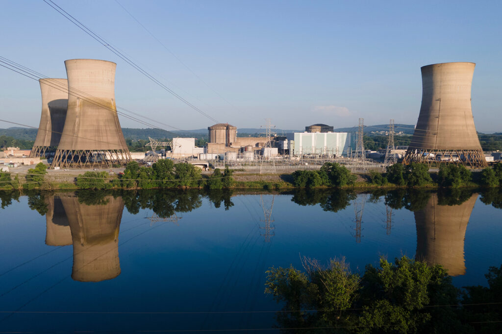 Climate Restarting Nuclear Reactors Constellation's nuclear power plant on Three Mile Island