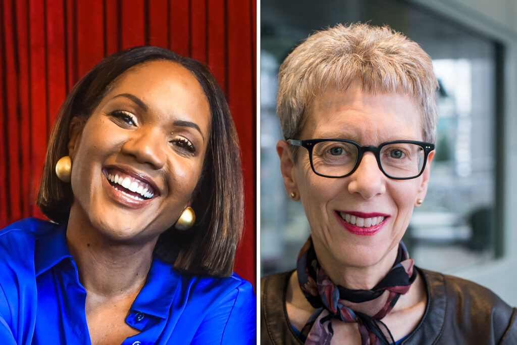tonyam-terryg-2026-10-06 side-by-side photos of Tonya Mosley and Terry Gross